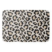 ヒョウ柄 バスマット (正面)