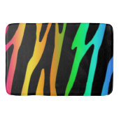 ヒョウ柄 バスマット (正面)