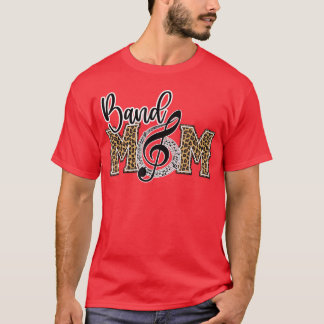 ヒョウ柄 バンドママ プライド バンドママ レトロ Tシャツ