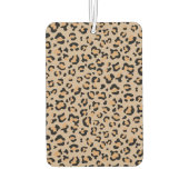 ヒョウ柄，ヒョウ柄の斑点，ヒョウ柄 カーエアーフレッシュナー (裏面)