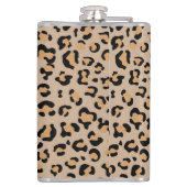 ヒョウ柄，ヒョウ柄の斑点，ヒョウ柄 フラスク (裏面)