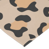 ヒョウ柄，ヒョウ柄の斑点，ヒョウ柄 ミディアムテーブルランナー (コーナー)