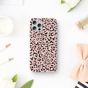 ヒョウ柄、ヒョウ柄の斑点、ピンクのヒョウ iPhone 11 ケース