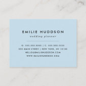 ヒョウ柄、ヒョウ柄、黒白 名刺 (裏面)