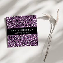 ヒョウ柄、ヒョウ模様、紫ヒョウ