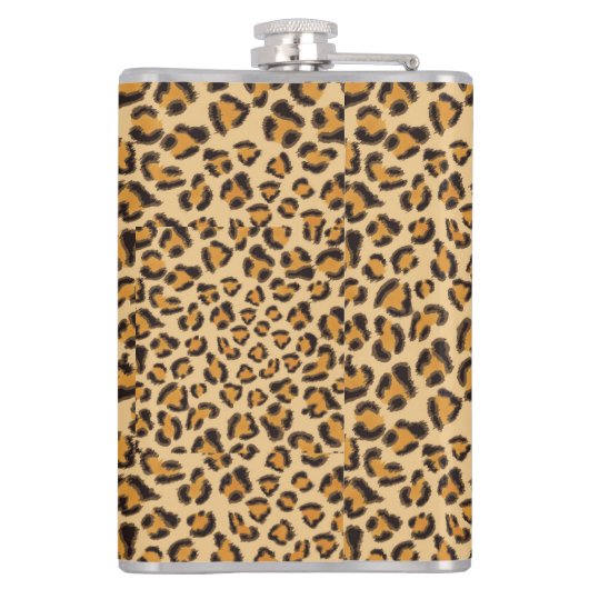 ヒョウ柄 フラスク (裏面)