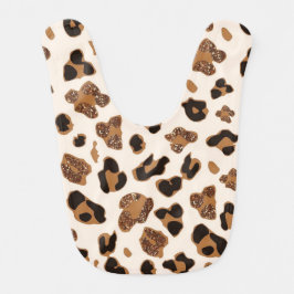 ヒョウ柄 ベビービブ