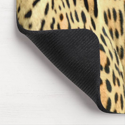 ヒョウ柄 マウスパッド (コーナー)