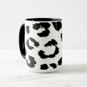 ヒョウ柄 マグカップ (正面左)