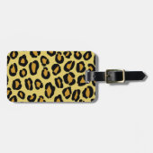 ヒョウ柄 ラゲッジタグ (正面横)