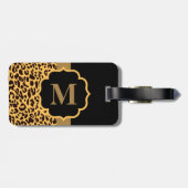 ヒョウ柄 ラゲッジタグ (裏面横)