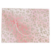 ヒョウ柄 ラージペーパーバッグ (裏面)