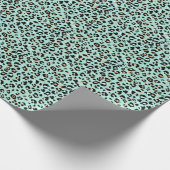 ヒョウ柄、動物柄 ラッピングペーパー (角)