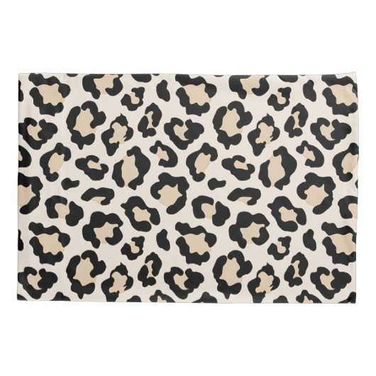 ヒョウ柄 枕カバー (裏面)