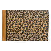 ヒョウ柄 枕カバー (裏面)