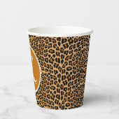ヒョウ柄 紙コップ (裏面)