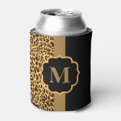 ヒョウ柄 缶クーラー (缶正面)