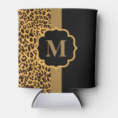 ヒョウ柄 缶クーラー (正面)