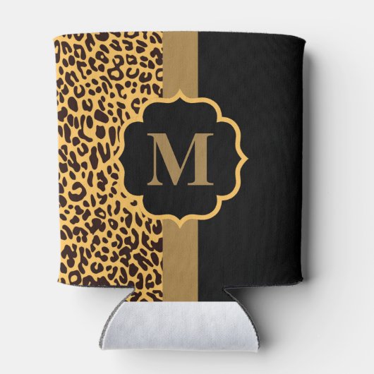 ヒョウ柄 缶クーラー (裏面)