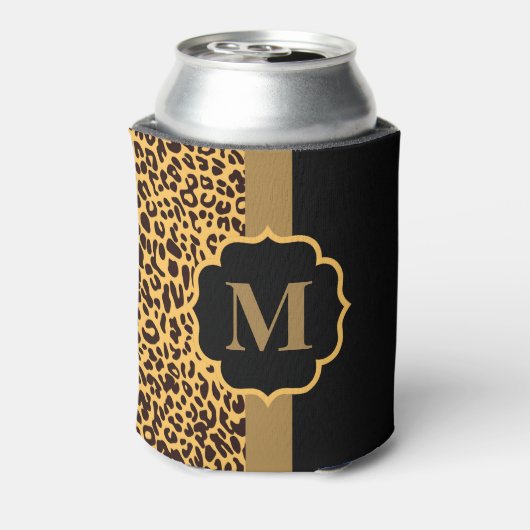 ヒョウ柄 缶クーラー (缶裏面)