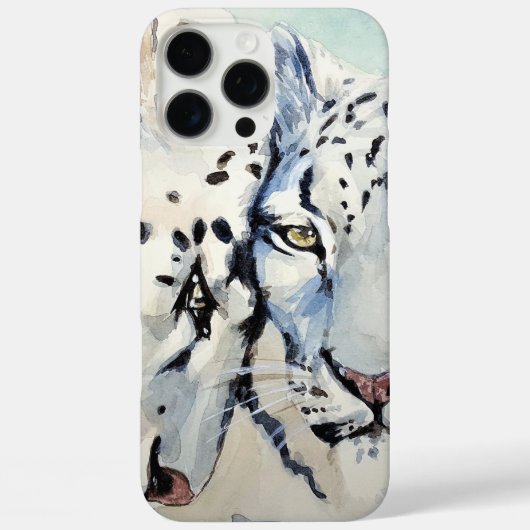 ヒョウ柄 Case-Mate iPhoneケース (裏面)