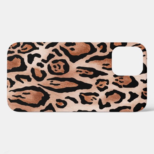 ヒョウ柄 Case-Mate iPhoneケース (裏面 (横))