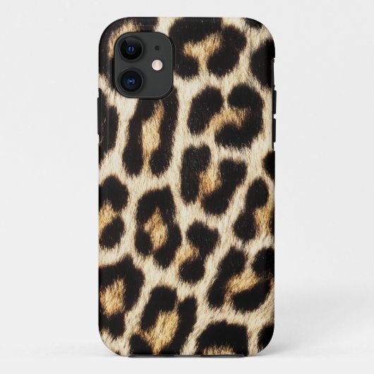 ヒョウ柄 CaseMate PhoneCase、Apple iPhone 11、タフ Case-Mate iPhoneケース (裏面)