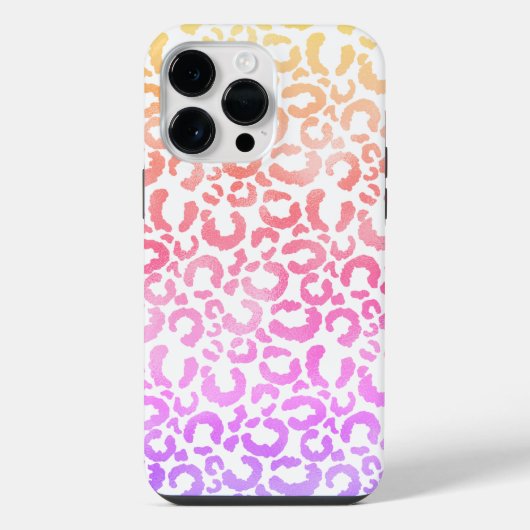 ヒョウ柄 iPhoneケース (裏面)
