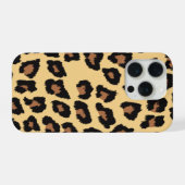 ヒョウ柄 iPhoneケース (裏面横)