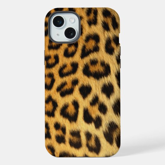 ヒョウ柄 iPhoneケース (裏面)