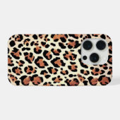 ヒョウ柄 iPhoneケース (裏面横)