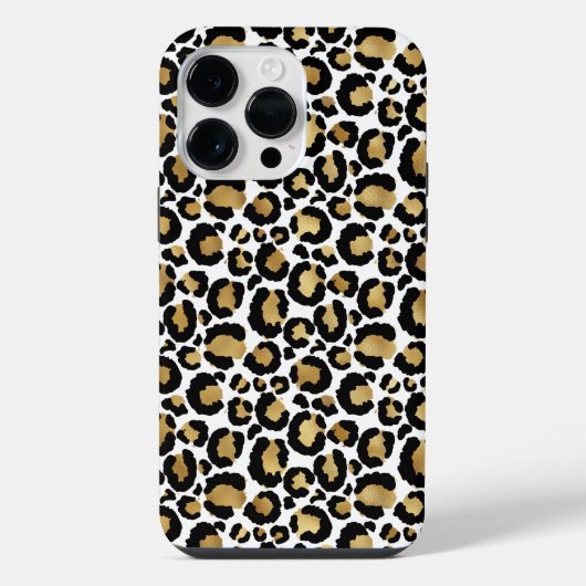 ヒョウ柄 iPhoneケース (裏面)