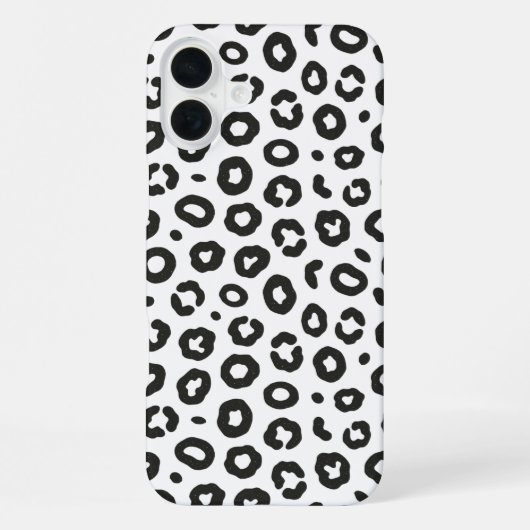 ヒョウ柄 iPhoneケース (裏面)