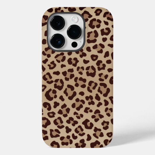 "ヒョウ柄" iPhone / iPad カバー (裏面)