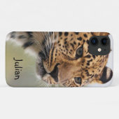 ヒョウ柄iPhoneケース Case-Mate iPhoneケース (裏面(横))