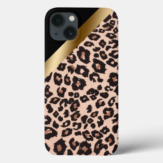 ヒョウ柄iPhone 13ケース Case-Mate iPhoneケース (裏面)