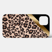 ヒョウ柄iPhone 13ケース Case-Mate iPhoneケース (裏面 (横))