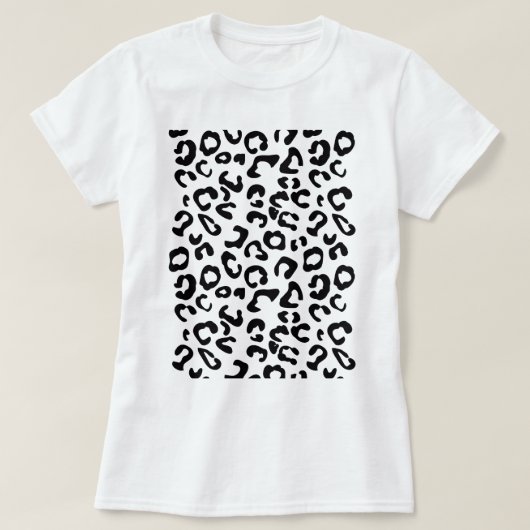ヒョウ柄Tシャツ Tシャツ (デザイン正面)