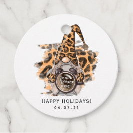 ヒョウ格言メッセージカード フェイバータグ