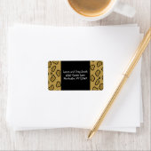 ヒョウ模様ラベル ラベル (インサイチュ)