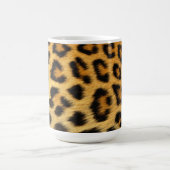 ヒョウ毛プリント コーヒーマグカップ (中央)