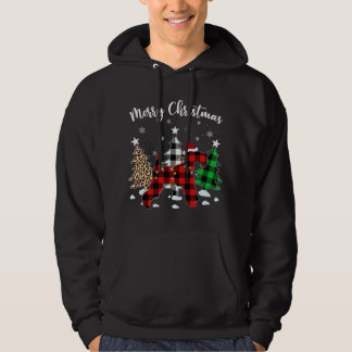 ヒョウ水牛プレイドワイヤキツネテリアドッグクリステム パーカ