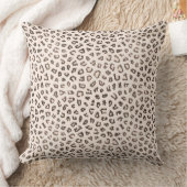 ヒョウ淡い色のクッション クッション (ブランケット)