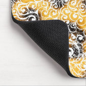 ヒョウ渦巻形の型 マウスパッド (コーナー)