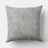 ヒョウ灰色ニャーニャーキティキャット クッション (裏面)