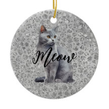 ヒョウ灰色ニャーニャーキティキャット