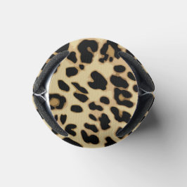 ヒョウ熱ピンクボウその女の子サファリ赤ちゃんシャワー 缶クーラー