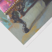 ヒョウ猫のデコパージュ 薄葉紙 (詳細)