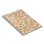 ヒョウ猫アート動物アート動物愛好家アート動物 ノートブック (右側)