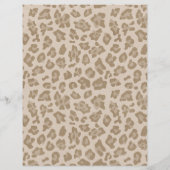ヒョウ皮アニマルプリントスクラップブックカードストック (裏面)